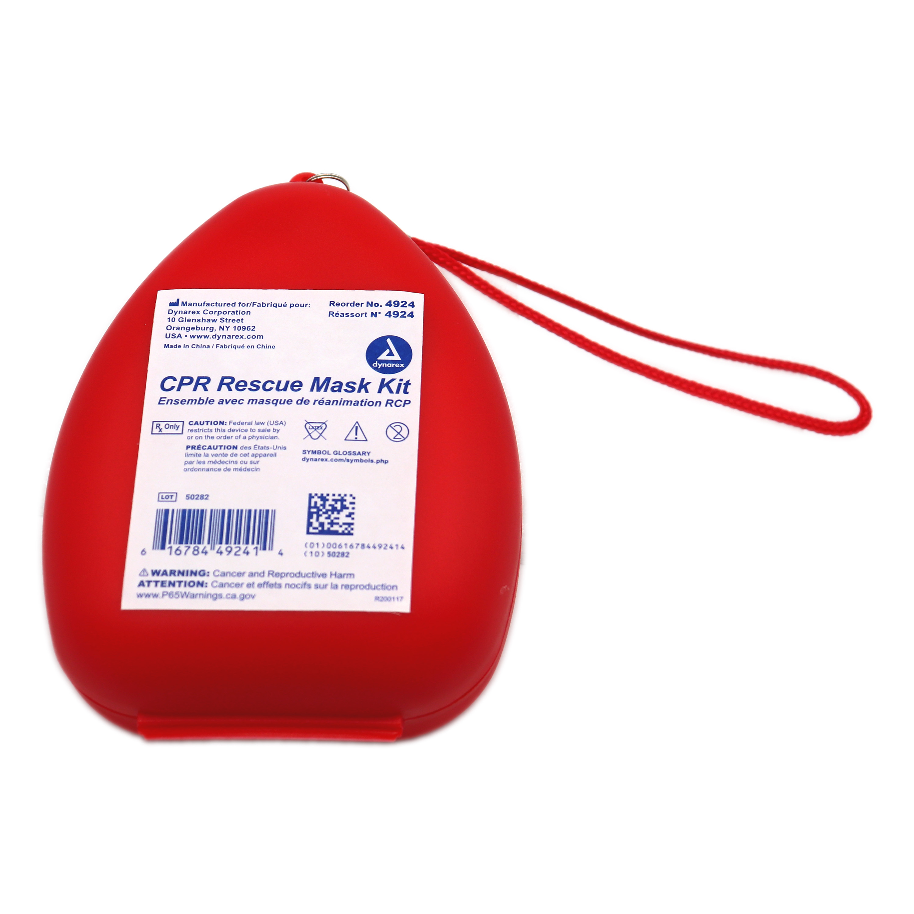 CPR Rescue Mask Kit by Dynarex